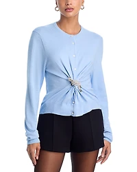 Area Crystal Knot Sweater