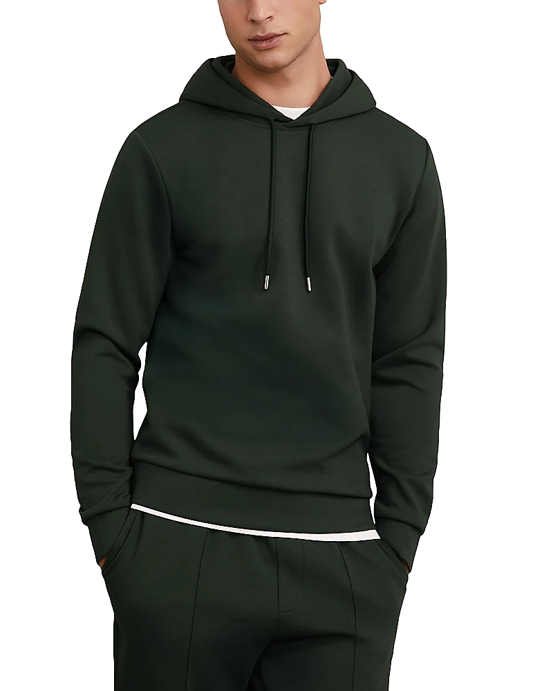 Reiss Fabien Interlock Hoodie