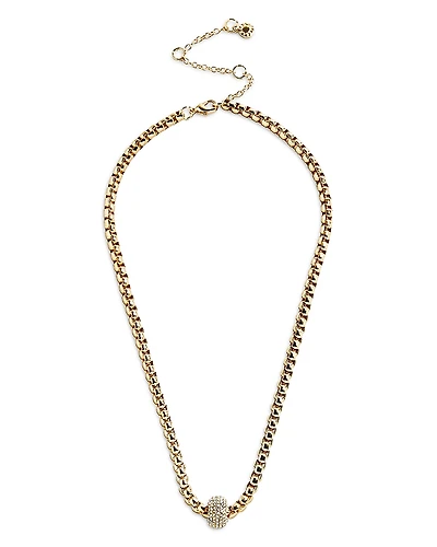 Baublebar Pave Rondelle Jonie Necklace, 16-19