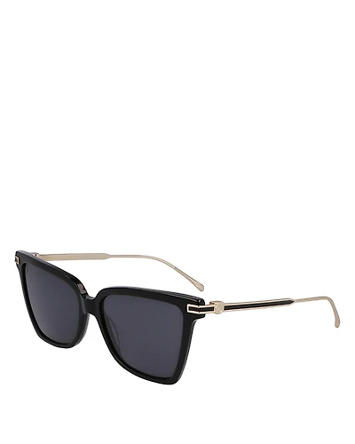 Ferragamo Gancini Butterfly Sunglasses, 56mm