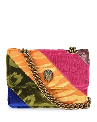 Kurt Geiger London Kensington Micro Patchwork Velour Crossbody