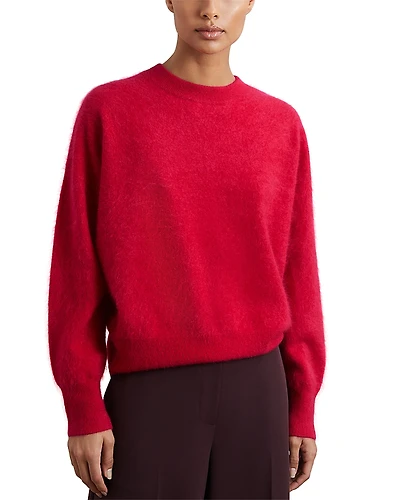 Reiss Misha Brushed Cashmere Sweater