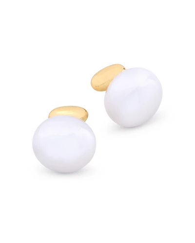 Aqua Bar & Imitation Pearl Earrings - Exclusive
