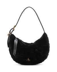 rag & bone Mercer Small Shearling Hobo Bag