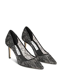 Jimmy Choo Women's Romy 85 Lace Pumps