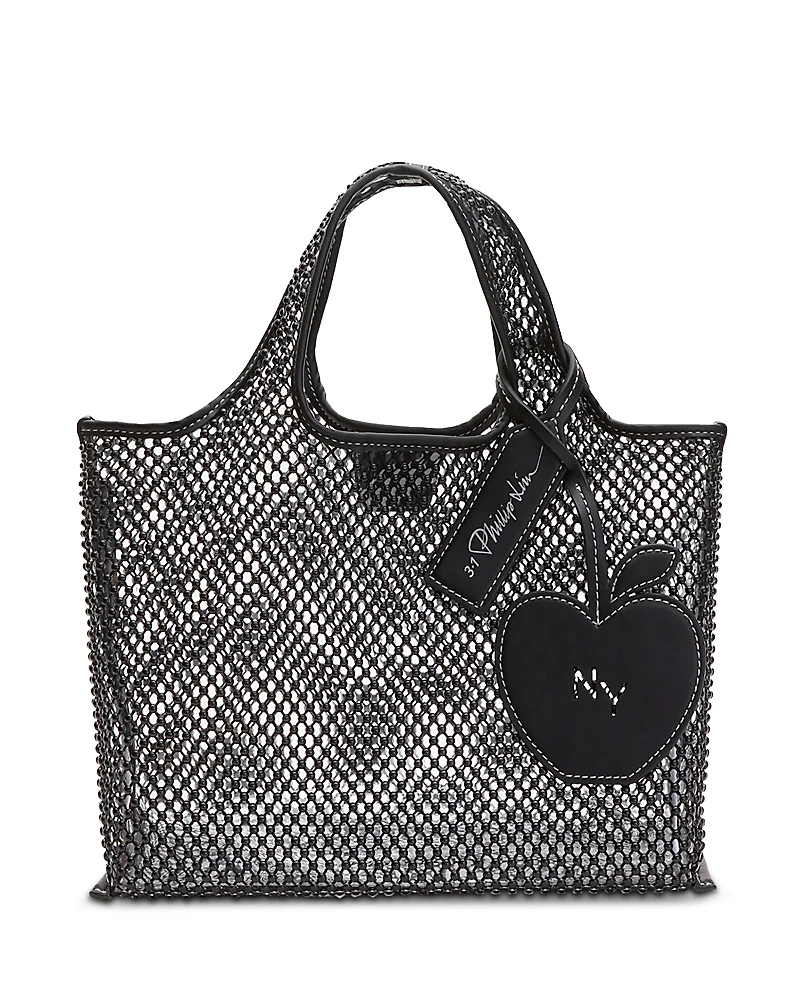 3.1 Phillip Lim Mini Embellished Mesh Market Tote Bag