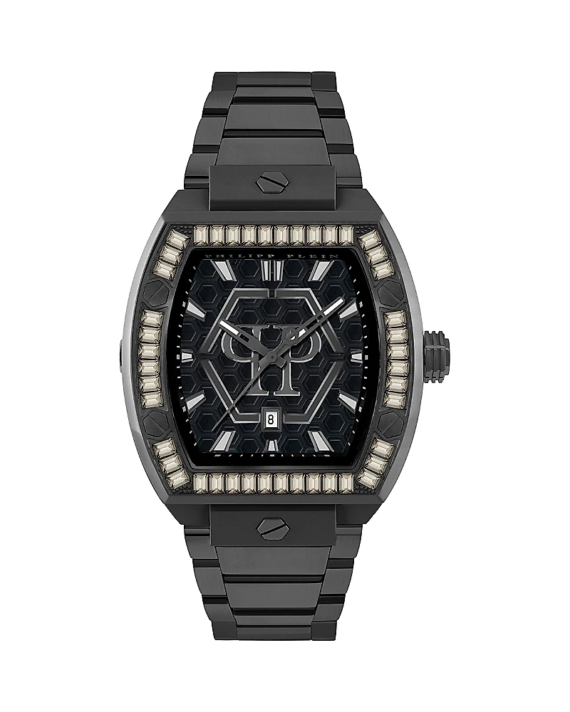 Philipp Plein The Hexagon Phantom Crystal Watch, 44mm