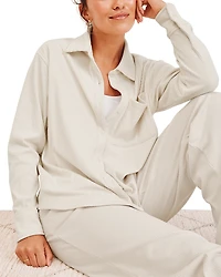 Beyond Yoga Breathe Easy Corduroy Shirt