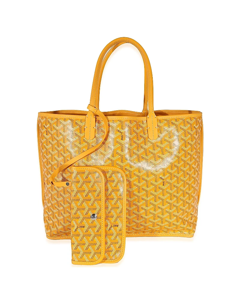 Pre-Owned Goyard Reversible Anjou Pm Canvas Handbag