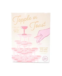 Jollity & Co. Topple or Toast Large Game Set