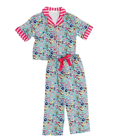 Sunshine Society Girls' Kids Silky 90s Set - Little Kid, Big Kid