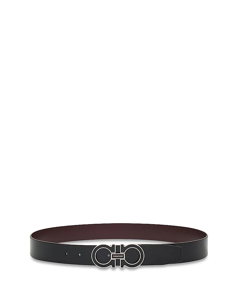 Ferragamo Men's Reversible Leather Belt