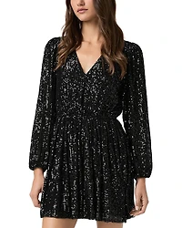 Paige Gianetta Sequin Dress