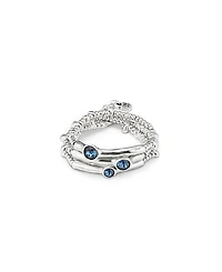 UNOde50 Azul Trinity Bead Bracelet