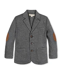 Hope & Henry Boys' Fleece Suit Blazer - Little Kid, Big Kid