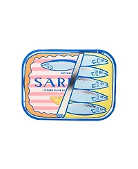 Jollity & Co. Le Dinner Sardine Can Paper Dinner Plates, Set of 8