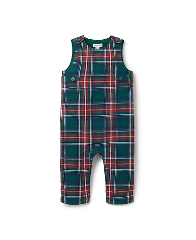 Janie and Jack Boys' The Tartan Overall - Baby