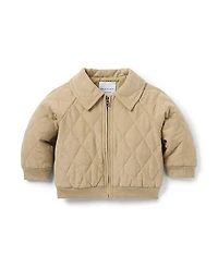 Janie and Jack Boys' Quilted Jacket - Baby