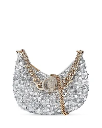 Kurt Geiger London Chelsea Small Sequined Chain Hobo Bag
