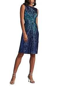 Tadashi Shoji Solene Sequin Cocktail Dress