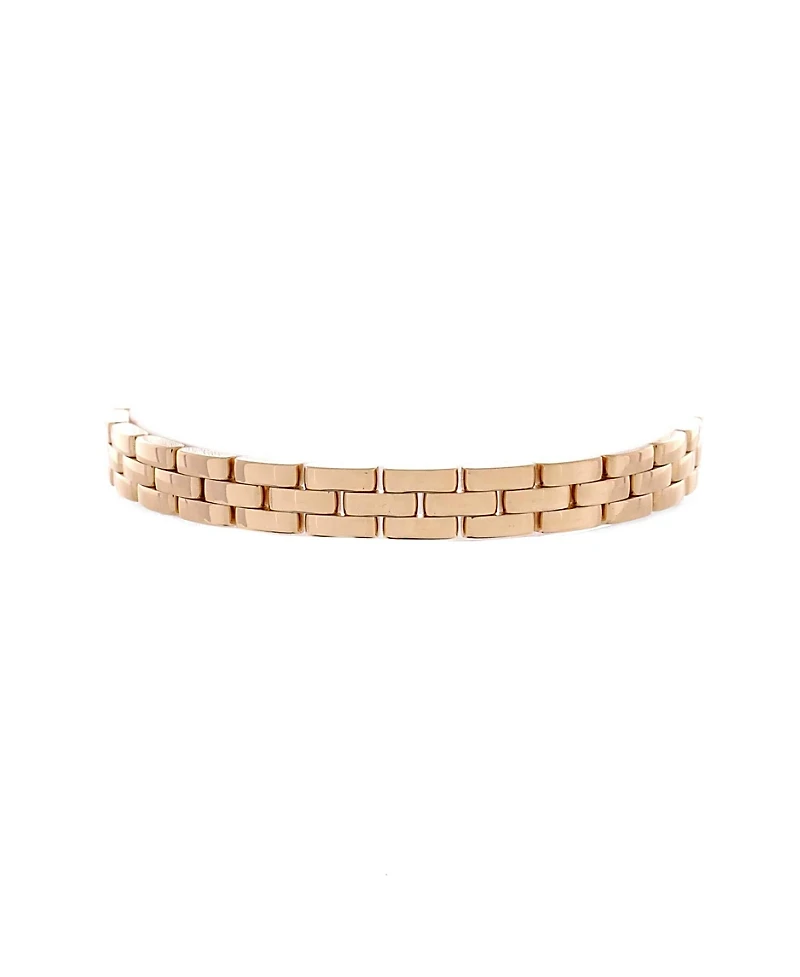 Pre-Owned Cartier Maillon Panthere 3 Row Bracelet 18K Gold