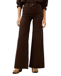 Faherty Saturday High Rise Wide Leg Jeans