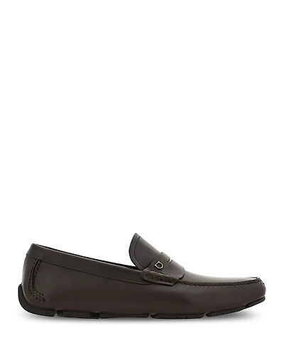 Ferragamo Men's Timothy Leather Penny Loafers