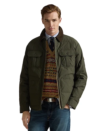 Polo Ralph Lauren Quilted Ripstop Shirt Jacket