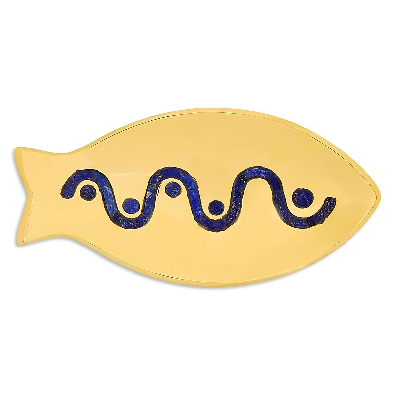 Jonathan Adler Brass Fish Tray