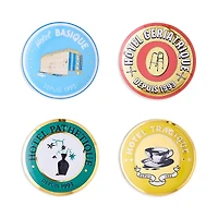 Jonathan Adler Hotel De Reve Coasters, Set of 4