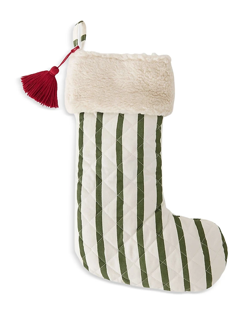 Pehr Striped Holiday Stocking