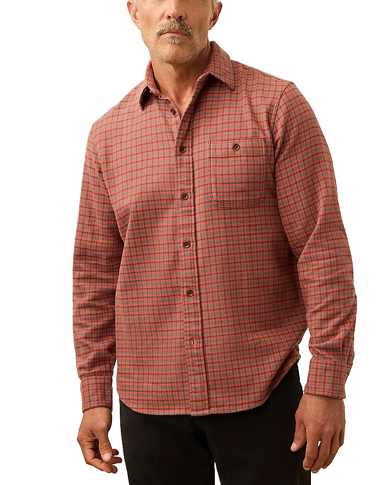 Faherty Super Brushed Flannel Shirt