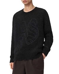 Allsaints Chainy Crewneck Sweater