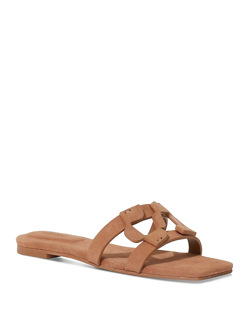 Simkhai Women's Monogram Sandals
