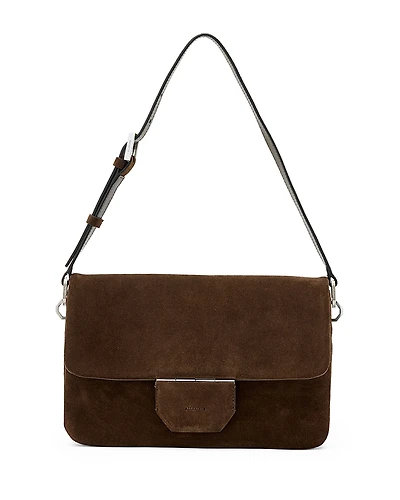 Allsaints Ondine Medium Suede Shoulder Bag