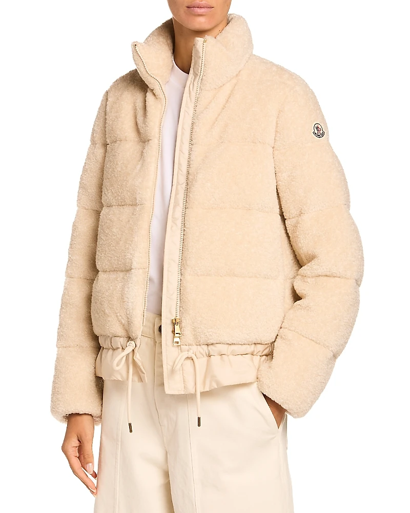 Moncler Cedre Teddy Short Down Jacket