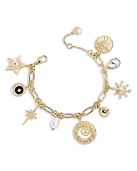 Baublebar Star Power Cubic Zirconia & Imitation Pearl Celestial Charm Bracelet