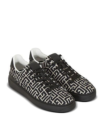 Balmain Men's Monogram B-Court Trainers