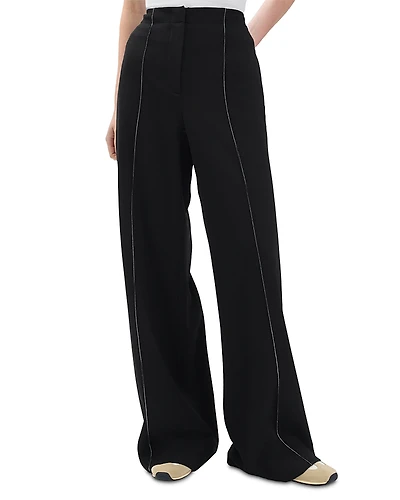 rag & bone Irina High Rise Contrast Stitch Pants