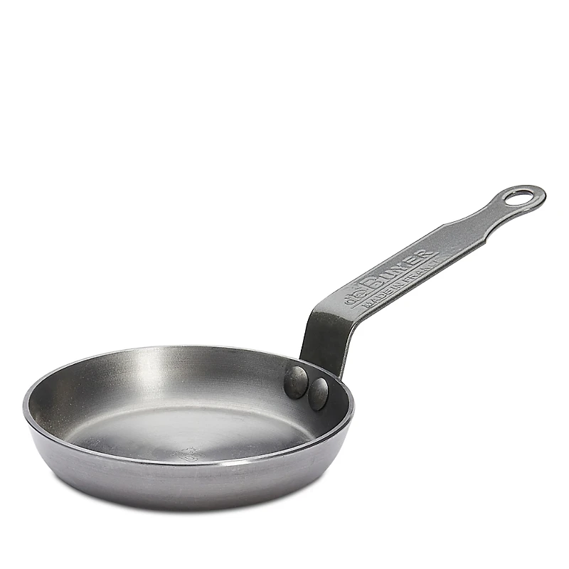 de Buyer Mineral B 4.75 Carbon Steel Egg & Pancake Pan