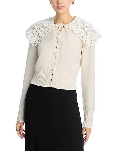 Erdem Lace Shawl Cardigan