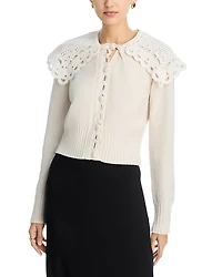 Erdem Lace Shawl Cardigan