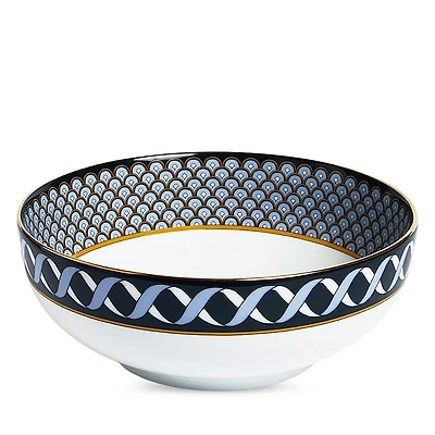 La DoubleJ Napoli Blue Serving Bowl