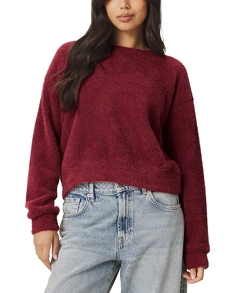 Splendid Fallon Fuzzy Crewneck