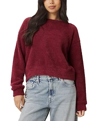 Splendid Fallon Fuzzy Crewneck