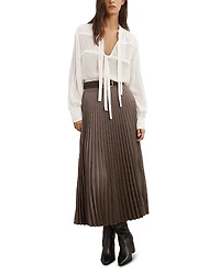 Reiss Pleated Skirt