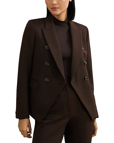 Reiss Petite Double Breasted Blazer