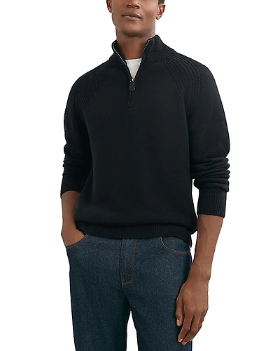 Reiss Half Zipper Jumper Sweater