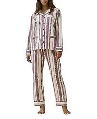 Kip Luxe Stretch Cotton Pajama Set