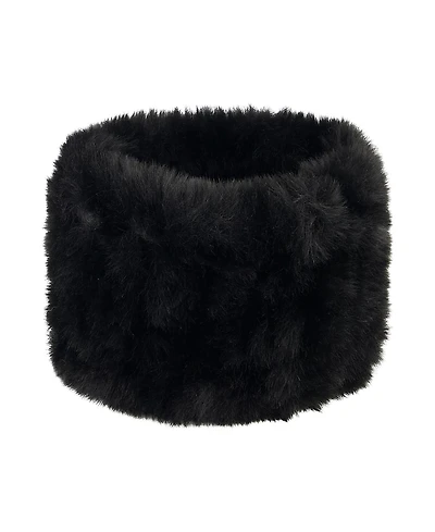 Lyla Grant Faux Fur Rex Rabbit Knit Headband
